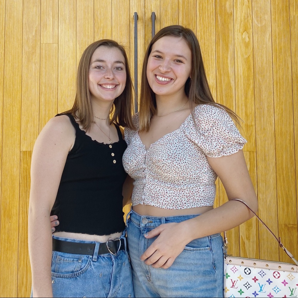 Princess polly white red and green floral top